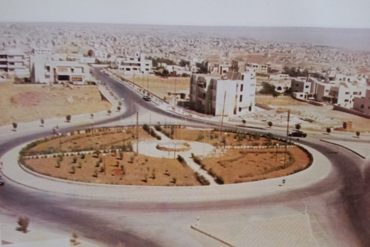 Abdoun Roundabout 1980s