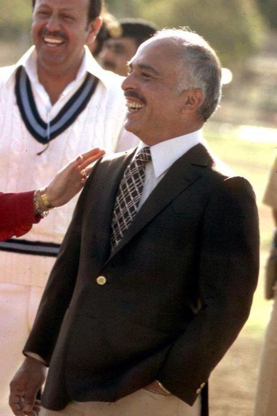 King Hussein and Prince Zaid bin Shakir